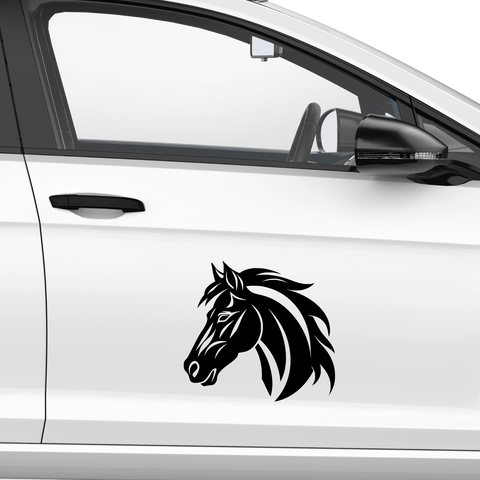 Pferdekopf Aufkleber Nr. 11 - Beispielansicht