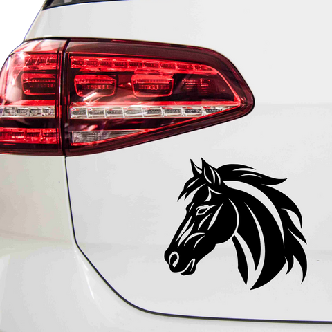 Pferdekopf Aufkleber Nr. 11 - Beispielansicht