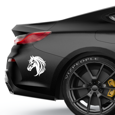 Pferdekopf Aufkleber Nr. 120 - Beispielansicht