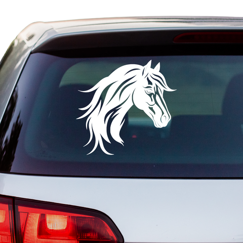 Pferdekopf Aufkleber Nr. 13 - Beispielansicht