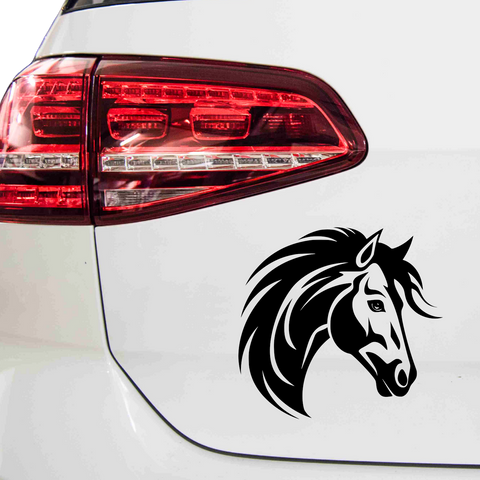 Pferdekopf Aufkleber Nr. 14 - Beispielansicht