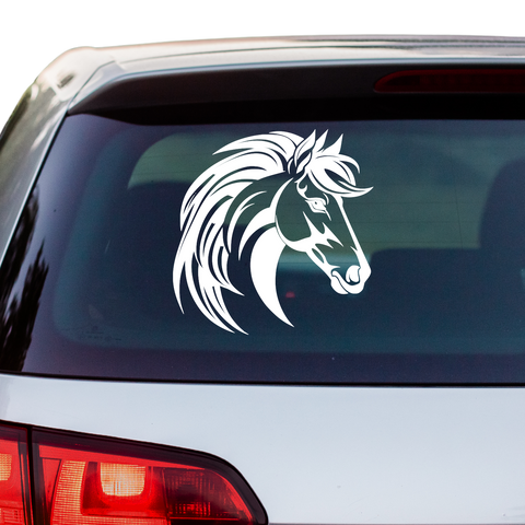 Pferdekopf Aufkleber Nr. 15 - Beispielansicht