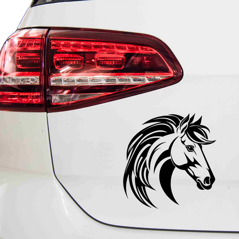 Pferdekopf Aufkleber Nr. 15 - Beispielansicht