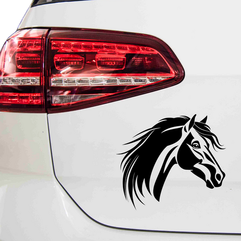Pferdekopf Aufkleber Nr. 18 - Beispielansicht