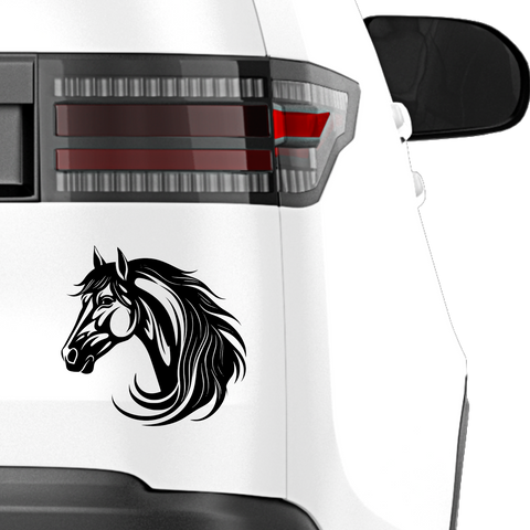 Pferdekopf Aufkleber Nr. 22 - Beispielansicht