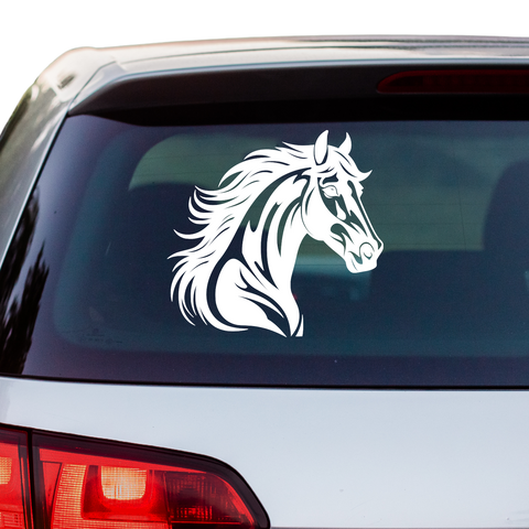 Pferdekopf Aufkleber Nr. 23 - Beispielansicht