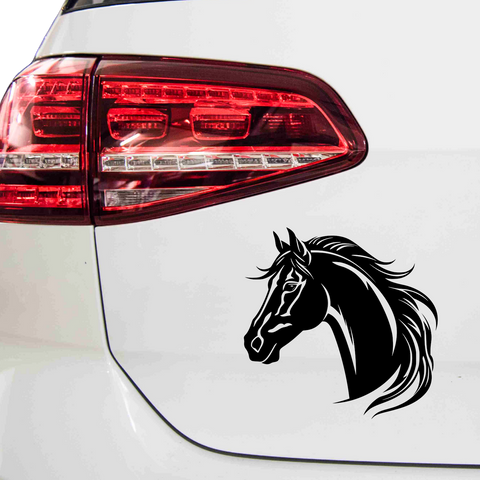 Pferdekopf Aufkleber Nr. 25 - Beispielansicht