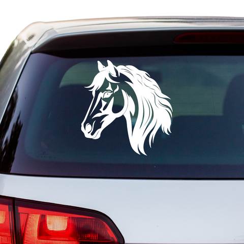 Pferdekopf Aufkleber Nr. 26 - Beispielansicht