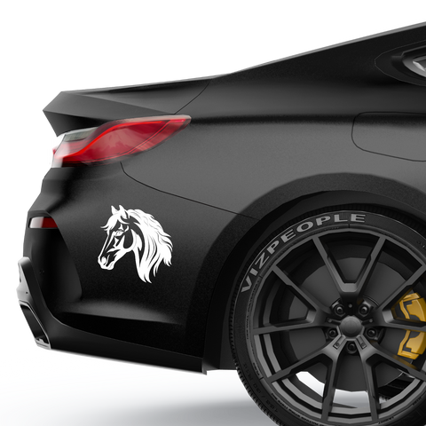 Pferdekopf Aufkleber Nr. 26 - Beispielansicht