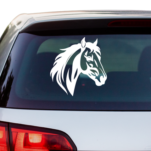 Pferdekopf Aufkleber Nr. 29 - Beispielansicht