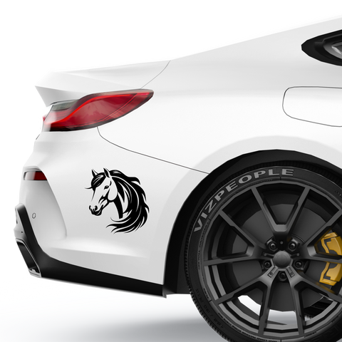 Pferdekopf Aufkleber Nr. 32 - Beispielansicht