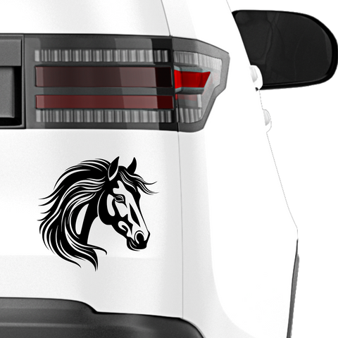 Pferdekopf Aufkleber Nr. 37 - Beispielansicht