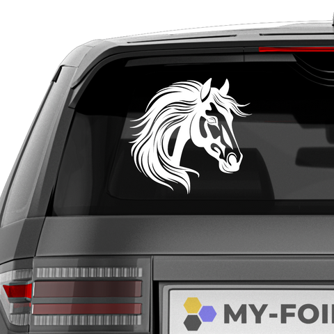 Pferdekopf Aufkleber Nr. 37 - Beispielansicht