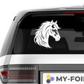 Pferdekopf Aufkleber Nr. 38 - Beispielansicht