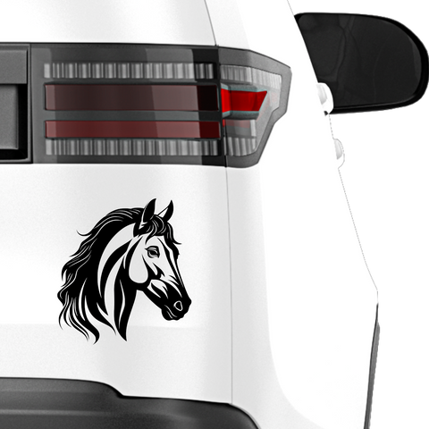 Pferdekopf Aufkleber Nr. 39 - Beispielansicht