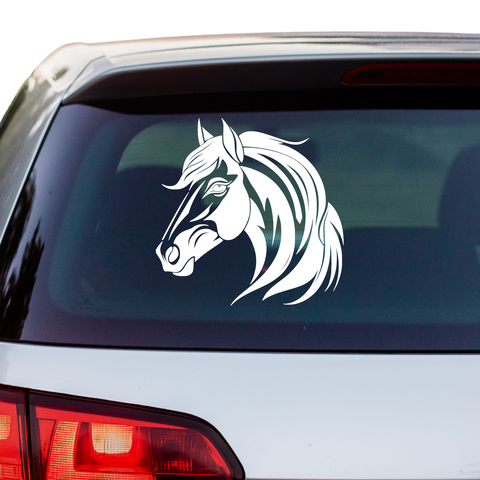 Pferdekopf Aufkleber Nr. 41 - Beispielansicht
