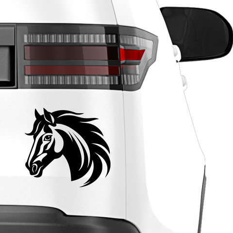 Pferdekopf Aufkleber Nr. 42 - Beispielansicht