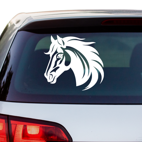 Pferdekopf Aufkleber Nr. 42 - Beispielansicht