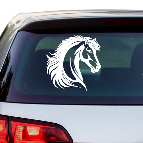 Pferdekopf Aufkleber Nr. 43 - Beispielansicht