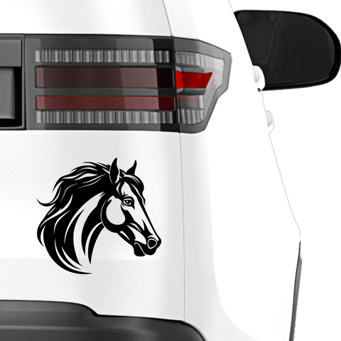 Pferdekopf Aufkleber Nr. 45 - Beispielansicht