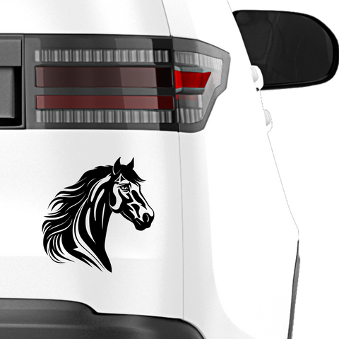 Pferdekopf Aufkleber Nr. 46 - Beispielansicht