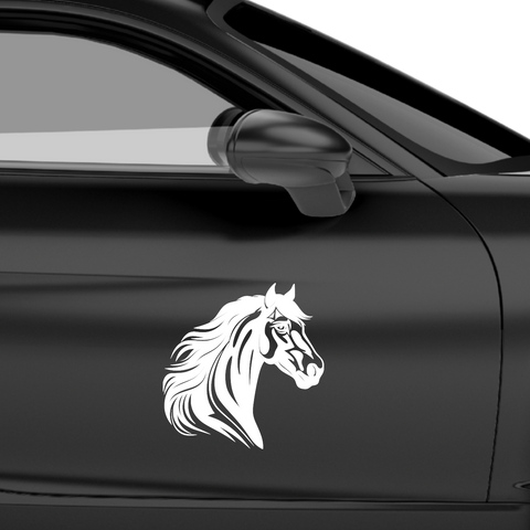 Pferdekopf Aufkleber Nr. 46 - Beispielansicht