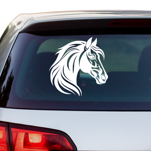 Pferdekopf Aufkleber Nr. 48 - Beispielansicht