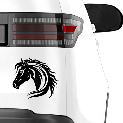 Pferdekopf Aufkleber Nr. 49 - Beispielansicht