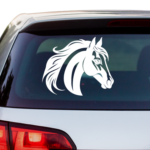 Pferdekopf Aufkleber Nr. 51 - Beispielansicht