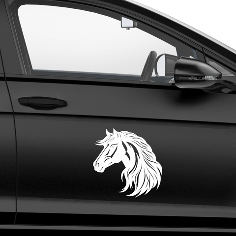 Pferdekopf Aufkleber Nr. 53 - Beispielansicht