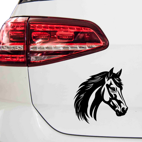 Pferdekopf Aufkleber Nr. 56 - Beispielansicht