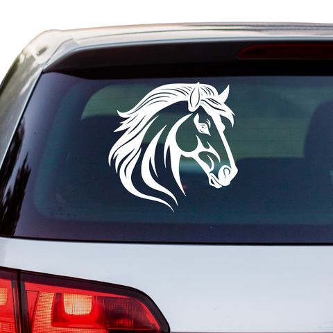 Pferdekopf Aufkleber Nr. 58 - Beispielansicht