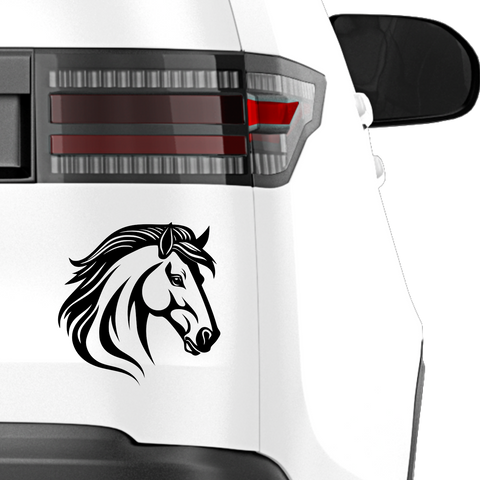 Pferdekopf Aufkleber Nr. 58 - Beispielansicht