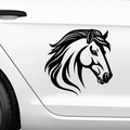 Pferdekopf Aufkleber Nr. 58 - Beispielansicht