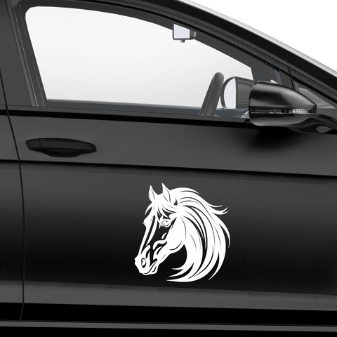 Pferdekopf Aufkleber Nr. 59 - Beispielansicht