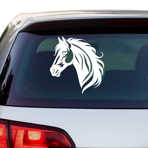 Pferdekopf Aufkleber Nr. 64 - Beispielansicht