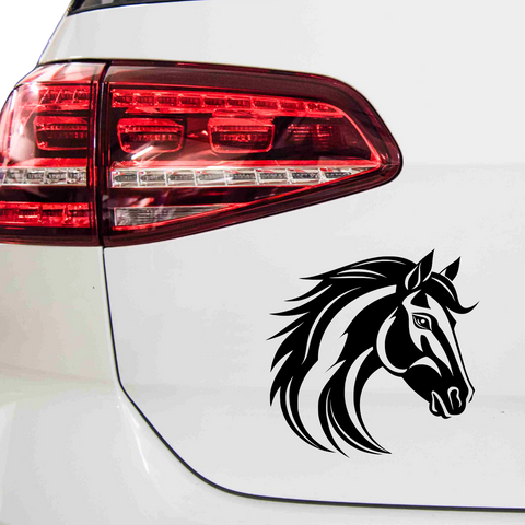 Pferdekopf Aufkleber Nr. 65 - Beispielansicht