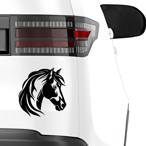 Pferdekopf Aufkleber Nr. 66 - Beispielansicht