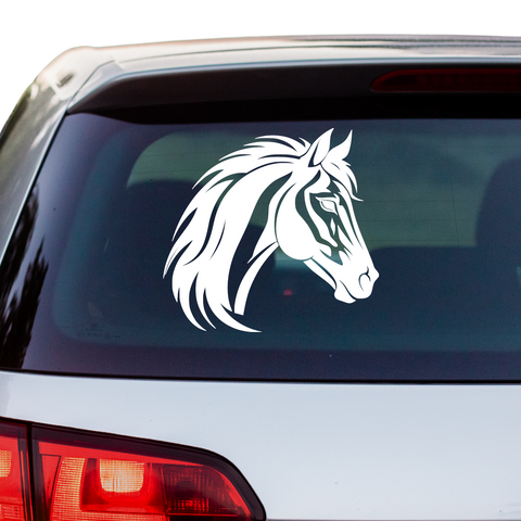 Pferdekopf Aufkleber Nr. 68 - Beispielansicht