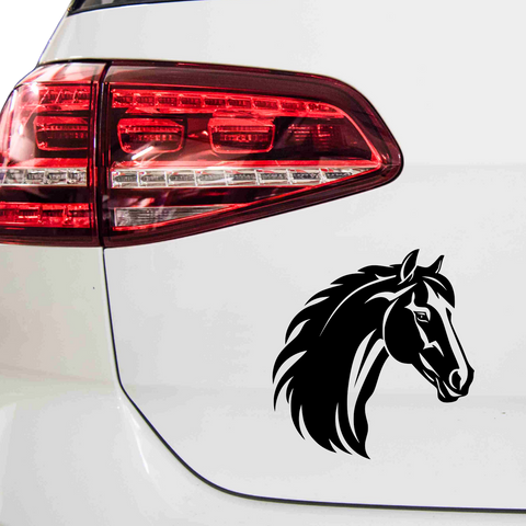 Pferdekopf Aufkleber Nr. 69 - Beispielansicht