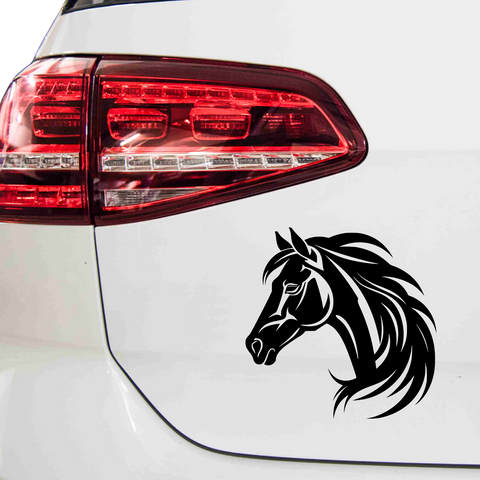 Pferdekopf Aufkleber Nr. 6 - Beispielansicht