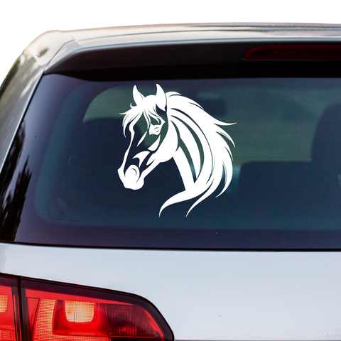 Pferdekopf Aufkleber Nr. 72 - Beispielansicht