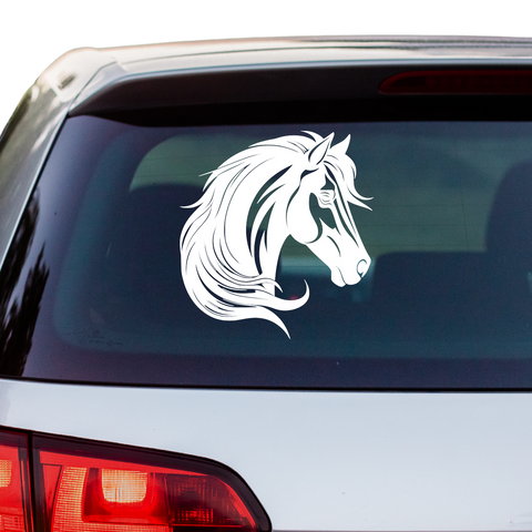 Pferdekopf Aufkleber Nr. 73 - Beispielansicht