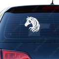 Pferdekopf Aufkleber Nr. 77 - Beispielansicht