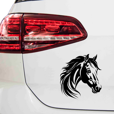 Pferdekopf Aufkleber Nr. 79 - Beispielansicht