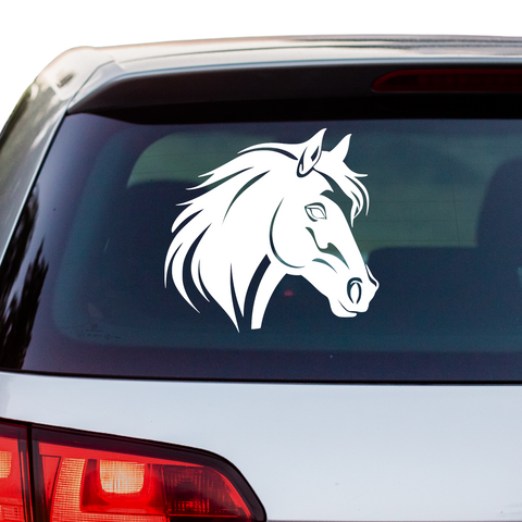 Pferdekopf Aufkleber Nr. 7 - Beispielansicht