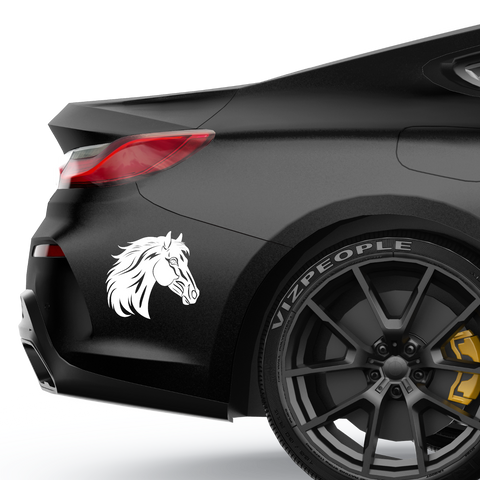 Pferdekopf Aufkleber Nr. 80 - Beispielansicht