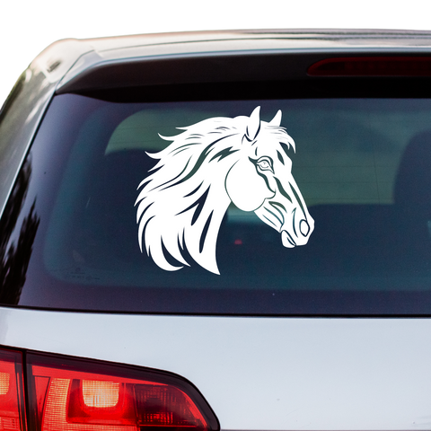 Pferdekopf Aufkleber Nr. 80 - Beispielansicht