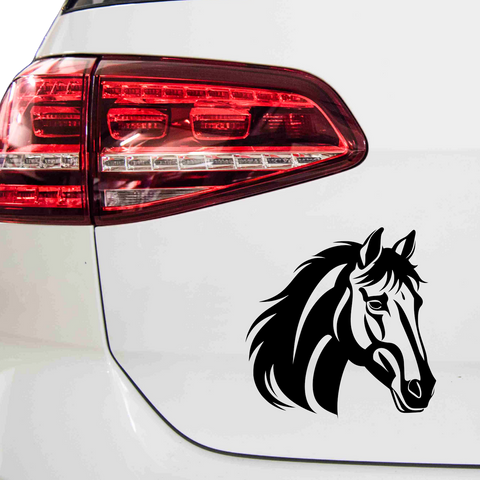 Pferdekopf Aufkleber Nr. 81 - Beispielansicht