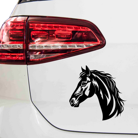 Pferdekopf Aufkleber Nr. 84 - Beispielansicht